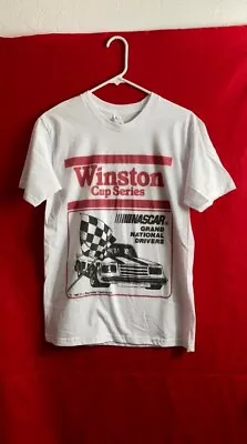 Nascar Winston Cup Series Vintage T-Shirt Rare Design Heavy Cotton • $19.94