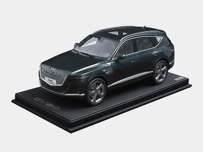 HYUNDAI Genesis GV80 1:18 MR Collection Diecast Model Car CARDIFF GREEN • $759.99