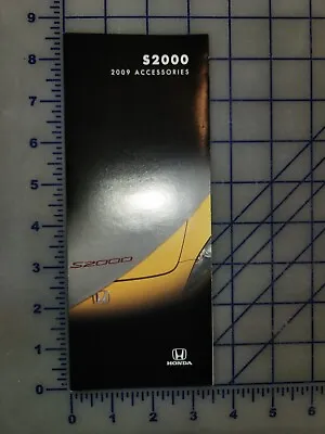 2009 Honda S2000 Accessories Brochure Folder • $13.49