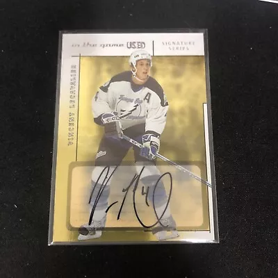 2003-04 ITG Vincent Lecavalier Auto Autograph Gold • $12.99