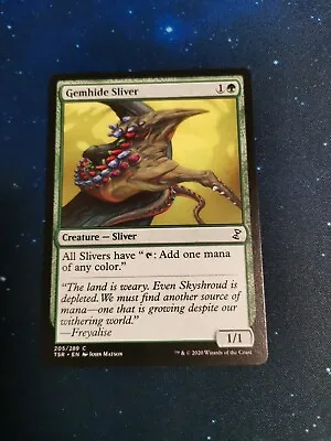 Gemhide Sliver - Remastered - Mtg Magic Cards  • £1.66