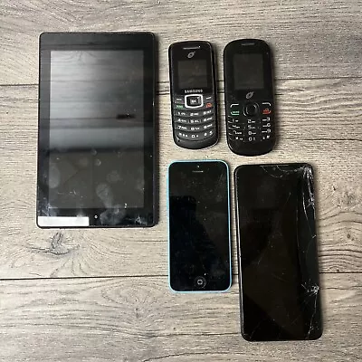 Apple Motorola Samsung Phone Lot For Sale - For Parts Not Working • $20