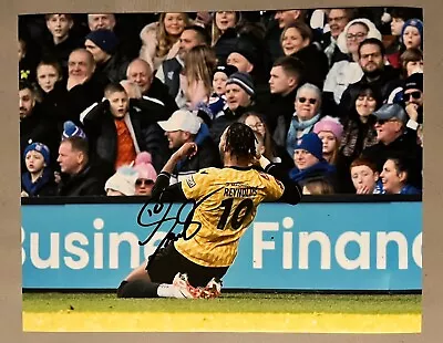 Lamar Reynolds Hand Signed 10x8 Maidstone United FC FA Cup Signed Photo PROOF • £19.99