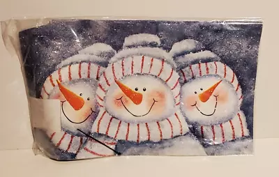 Magnetic Mail Wrap Snowman Winter Theme Rural Mailbox Decorative Cover & Numbers • $7.99