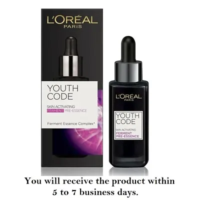  30ml L'oreal Paris Youth Code Skin Activating Ferment Pre Essence Anti Aging • £49.01
