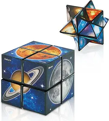 £19.49 • Buy Magic Cube 2 In 1 Set, Yoshimoto Cube Infinity Rubix Cube Magic 3D Puzzle