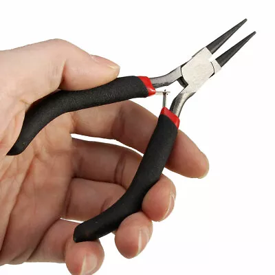 Jewellery Making Beading Mini Plier Tool Kit Round Nose Plier Gold Chain Repair • £3.99