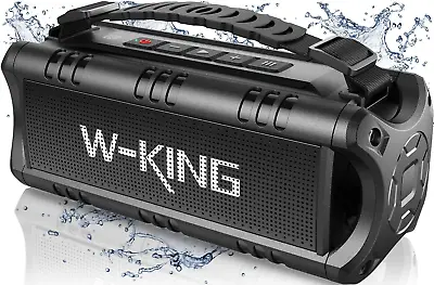 W-KING Bluetooth Speaker 30W Portable Wireless Loud Speakers IPX6 Waterproof O • £55.50