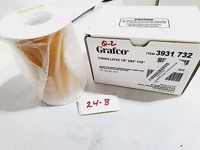 50' Length- Grafco 3931-732 Latex Tubing 1/8  3/64  7/32  Natural Rubber Latex • $35