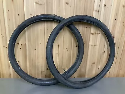 Antique 26  Good Year All Weather Balloon Bicycle Tires Vintage Cruiser Bike Set • $16