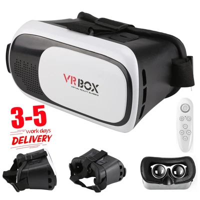 $25.89 • Buy Virtual Reality 3D VR Glasses Headset Box Helmet For Phone And Android Phone
