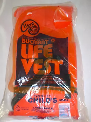 NEW Vintage Kent Child Small Life Vest Jacket Personal Flotation Device Type II • $7.99