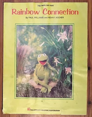 Rainbow Connection Sheet Music Muppet Movie Kermit Piggy Hal Leonard Easy Piano  • $15