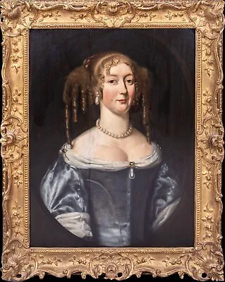 17th Century Portrait Of Elizabeth Percy Countess Of Northumberland JAN MYTENS • £4900