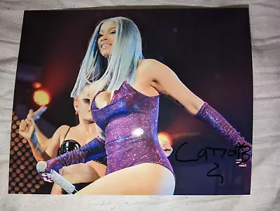 Cardi B 10 X 8 Hand Signed Photo With COA  • £9.59