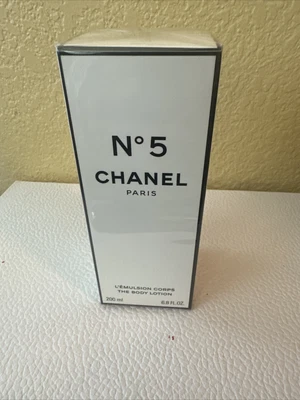 $89.99 • Buy CHANEL No 5 Women 6.8oz / 200ml The Body Lotion NEW PACKING IN SEALED BOX FRESH