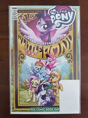 My Little Pony Season 10 NM FCBD Free Comic Book IDW UNSTAMPED MLP • $1