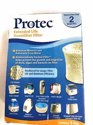 Kaz Protec Vicks Extended Life Humidifier Replacement Filter Model WF2 1 Each • $15