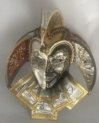 Venetian Full Mask Hand Made In Venice Italy • $375