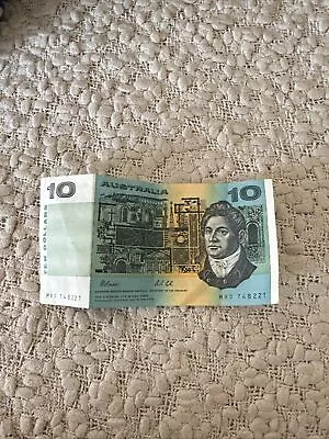 Old Australian RARE 10$ Banknote Great Conditions • $250
