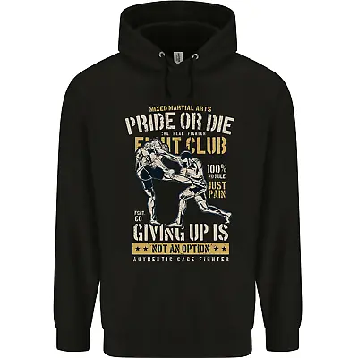 Pride MMA Muay Thai Mixed Martial Arts Mens 80% Cotton Hoodie • $24.88