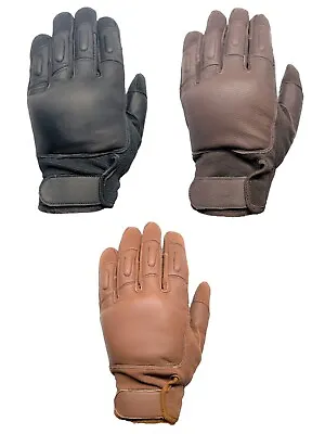 £35.91 • Buy Police Security Doorman Tactical Lead Shot Filed Knuckle Protection Gloves 