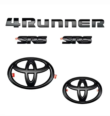 Toyota 2010-2024 5th Generation 4Runner SR5 Blackout Emblem Overlay Kit NEW!  • $45