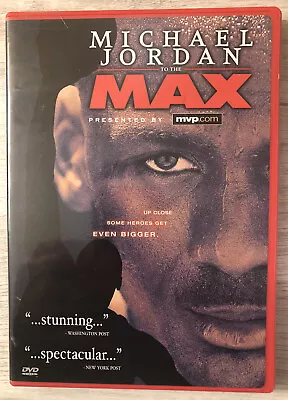 MICHAEL JORDAN TO THE MAX - DVD - NBA Chicago Bulls MJ 23 Documentary MVP.com • $4.99