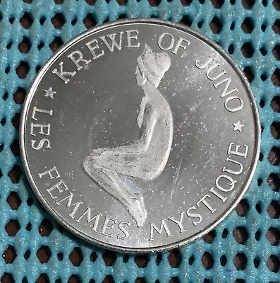 1967 Krewe Of JUNO(Les Femmes Mystique) .925 Sterling SILVER Mardi Gras Doubloon • $29.99