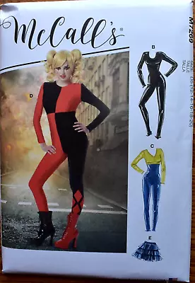 Mccalls Pattern 7269 Cosplay Unitard Costumes Misses Sizes 12 - 20  New Uncut • $9.25