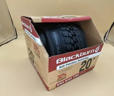 Blackburn 7132326 BMX Bike Tire 20  X 1.75-2.25 Anti Puncture 30% Stonger • $18.99