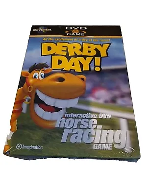 Derby Day Horse Racing Game: Interactive DVD (2005) New Sealed Fun Family Game • £6