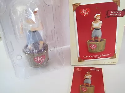 Hallmark Keepsake Ornament Lucy's Italian Movie I Love Lucy • $19.97