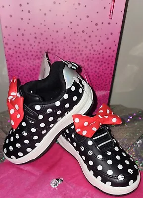 Rare Find Disney Jr.  Gift Wrapped Ready Minnie Mouse Shoes Girls Size 6 ONLY 1  • $100