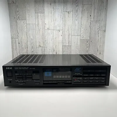 AKAI AA-V105 Computer Controlled Audio Video Black Receiver Tested • $84.98