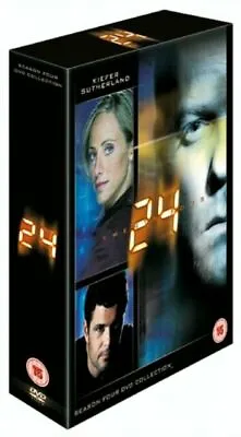 24: Season Four 4 DVD Television (2005) Keifer Sutherland Quality Guaranteed • £3.85