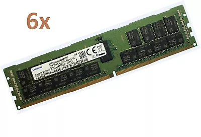 6x 32GB 192GB 2933MHz DDR4 ECC REG PC4 PC4-2933Y-R Memory For Apple MacPro 7.1  • $426.47