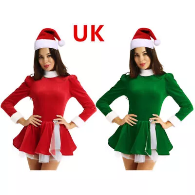 UK Women Costume Dress Schoolgirl Cheerleader Uniform Cosplay Sexy Uniform Short • £12.29