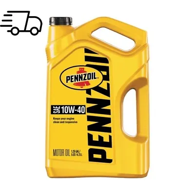 Pennzoil Conventional 10W-40 Motor Oil 5-Quart • $21.24