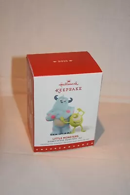 HALLMARK 2015 Little Monsters Inc Ornament Disney Pixar Movie Mike Sully • $17.95