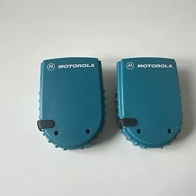 Lot  Of 2 - Motorola Talkabout 200 Two Way Radio Teal - Battery Case Cover • $8.99