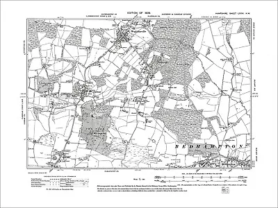 £18.99 • Buy Portsdown (N), Bedhampton (N), Old Map Hampshire 1910: 76NW