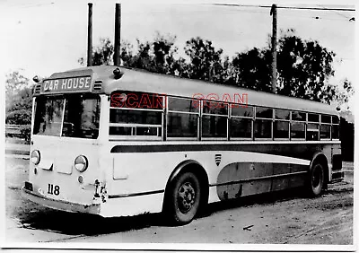 3CC799 RP 1930s/40s? SAN FRANCISCO MARKET STREET RAILWAY BUS #118 • $9.99