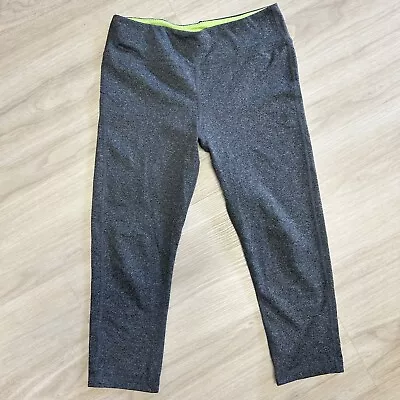 Marika Sport Gray Green Capri Cropped Leggings Womens Small 4-6 • $6.95