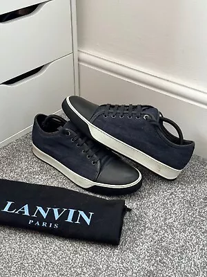 Lanvin Denim Trainers Size 9 • £150