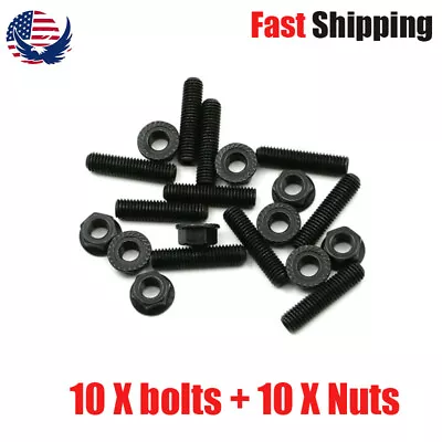 For Honda Header Exhaust Manifold Head Stud Bolts Nut Kit Acura B D C H F Series • $9.99