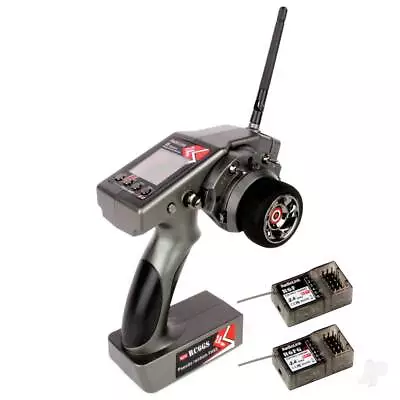 RadioLink RC6GS-V2 2.4GHz 6-Channel Tx With 1x R6FG (Gyro Rx) And 1x R7FG (Gyro • £110.75