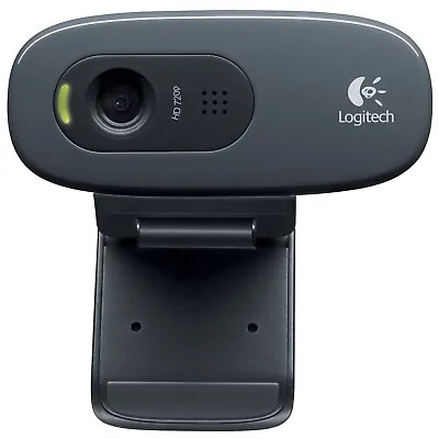 Logitech C270 720P HD USB Webcam Web Camera With Microphone Skype For PC Mac • $73