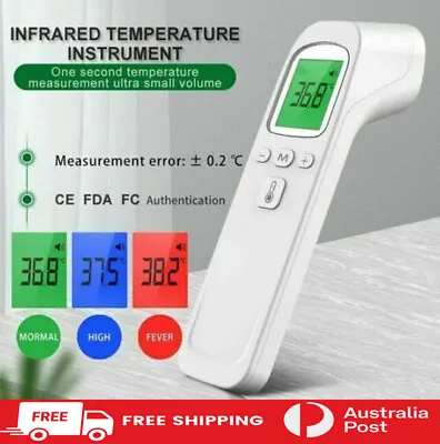 Infrared Temperature Thermometer Digital Forehead Baby Kids Adult Body Non-touch • $15.39