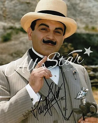 POIROT - David Suchet Signed Photograph 08 (SCHT) • £50